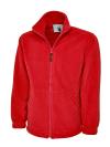 UC601 Premium Full Zip Fleece Red colour image